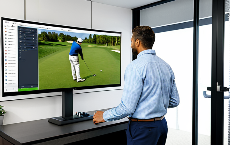 골프코치의 워라밸 유지 방법 - **

"A professional female golf instructor demonstrating a swing to a student on a sunny golf course...